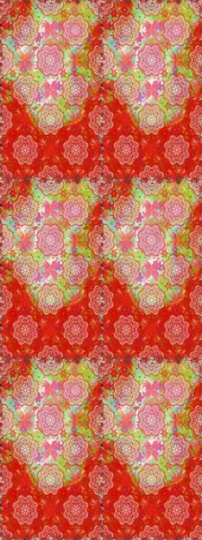 Raster illüstrasyonu. Çiçek deseni. Çiçeksiz arka plan. Şatafatlı bahar bahçesi dokusu.