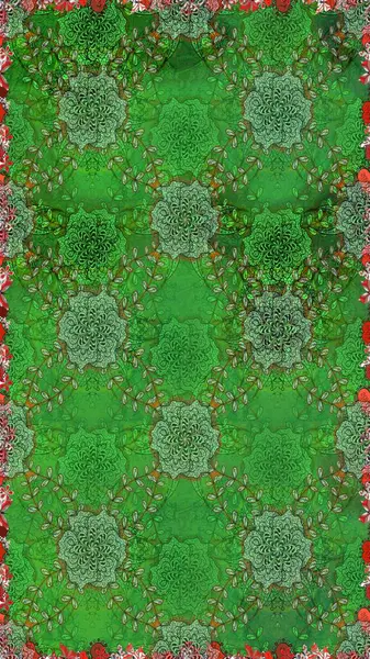 Raster illüstrasyon. Kusursuz desen. Ultramoda kumaş deseni. Organik motif arka plan.