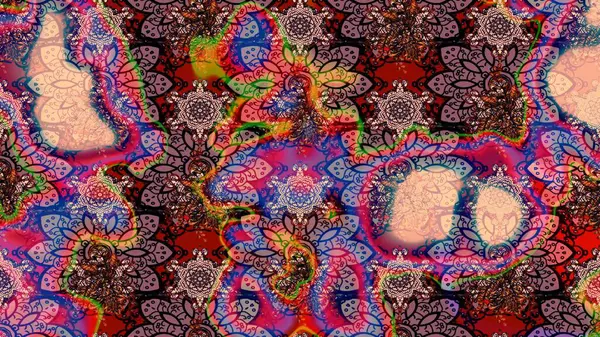 Pembe renkli çiçekler. Elle boyanmış suluboya resim çizimi çiçekler ve bitkiler.