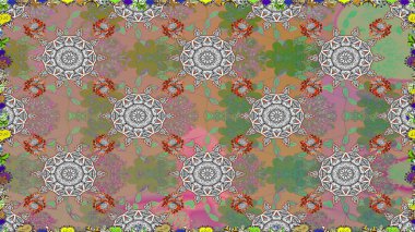 Tarafsız renklerde çiçekler. Yumuşak, yaz çiçekli arka plan. Raster çiçek desenli ve çiçekli..