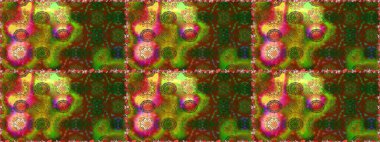 Kusursuz. Küçük çiçekteki sevimli çiçek deseni. Raster illüstrasyonu.