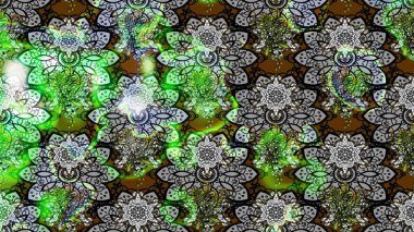 Çiçeksel gri çizim deseni. Raster çiçek izi. Klasik taslak çizimi.