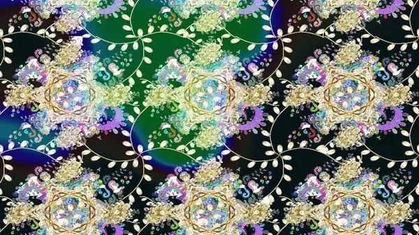 Gri renkli çiçekler. Hediye ambalaj kağıdı, tebrik kartları, posterler ve pankart tasarımı. Raster düz çiçek çizim deseni.