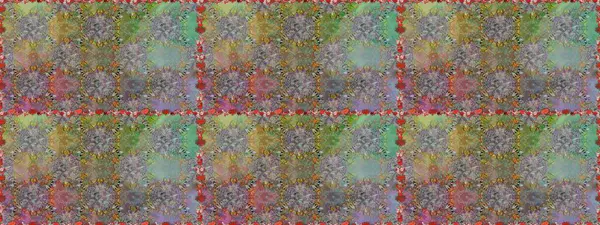 Gri ve nötr renklerde etnik çiçeklerle kusursuz bir desen. Raster Çiçek İllüstrasyonu güzel tekstil..