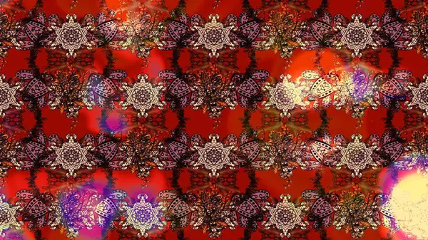 Çiçekli, yapraklı, çiçek desenli eskiz. El çizimi. Raster illüstrasyonu.