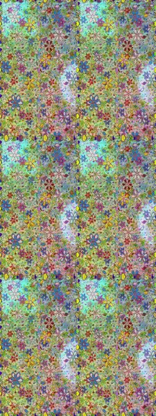 Raster illüstrasyonu. Ultraviyole kumaş deseni. Kusursuz desen. Organik motif arkaplanı.