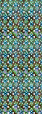 Yapraklı çizim şekli. Tekstil için figür. Poster ya da kapak için arka plan. Davetiye ve kartpostal tasarımı için dekoratif çiçek unsurları. Sevimli zarif çiçekler Raster illüstrasyonu.