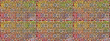 Vadinin çiçekleri kahverengi renklerde. Raster dikişsiz çiçek deseni.