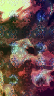 Raster Hip kumaş deseni. Eskiz Vintage Çiçek Deseni.