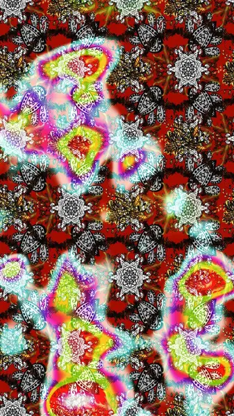 Güzel suluboya yaz çiçekleri deseni..