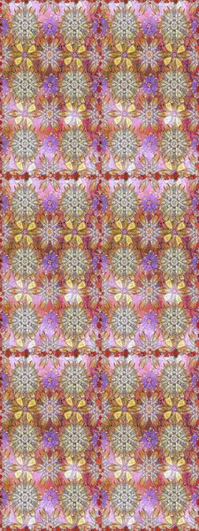 Çiçeksiz desenlerin resmi. Tarafsız ve kahverengi renkli vadilerin çiçekleri.