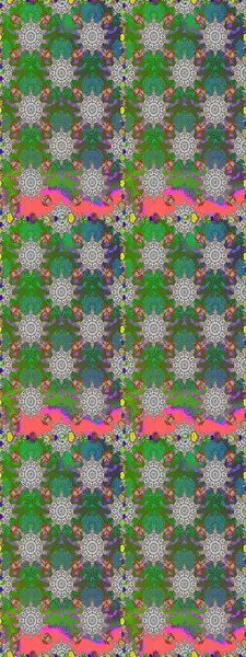 Doodle unsurları. Sorunsuz çiçek deseni kaydırma kağıt, davet, el ilanı, afiş veya Web sitesi Web sitesi arka plan duvar kağıdı için kullanılabilir. Elle çizilmiş Raster illüstrasyon.