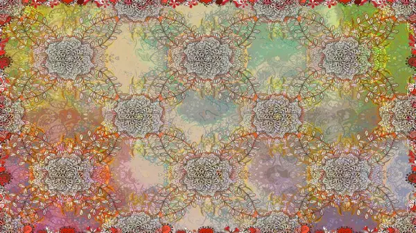 Küçük nötr çiçeklerle oldukça kaliteli beslenme çantası deseni. Millefleur 'lar. Tekstil, kumaş, kapaklar, duvar kağıtları, baskı, naylon, yapıştırma, örgü, dekupaj için çiçeksiz arkaplan.