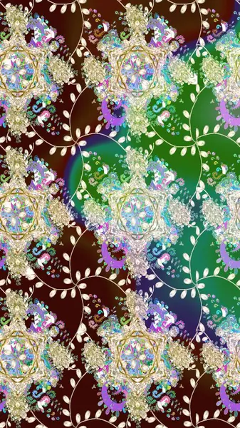 Suluboya çizim kalıbı. Çiçek izi. Suluboya tarzında kahverengi renkte çiçekler.