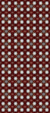 Kusursuz desenli altın elementler. Kraliyet retro 'su kahverengi, kırmızı ve gri renklerde. Klasik çiçek dokusu. Raster illüstrasyonu. Altın şablon. Kart, duvar kağıdı, ambalaj, tekstil için klasik tasarım.