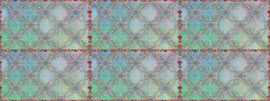 Vadinin çiçekleri tarafsız renklerde. Çiçeksiz desenlerin çizimi.