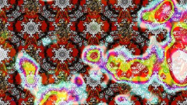 Raster resim. Çiçek desenli çiçek ve yaprakları ile. Sevimli küçük çiçek desenle.