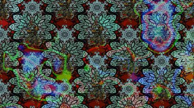 Mavi renkte şirin çiçekler. Moda baskısı, albüm, ambalaj kağıdı ve duvar kağıdı için zarif dekoratif süslemeler. Küçük çiçekli basit bir çiçek çizimi. Raster illüstrasyonu.