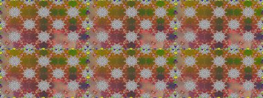 Bahar Tema Dikişsiz desen arka plan rengi. Düz çiçek öğeleri tasarım. Çiçek deseni. Raster sorunsuz güzel kumaş deseni.