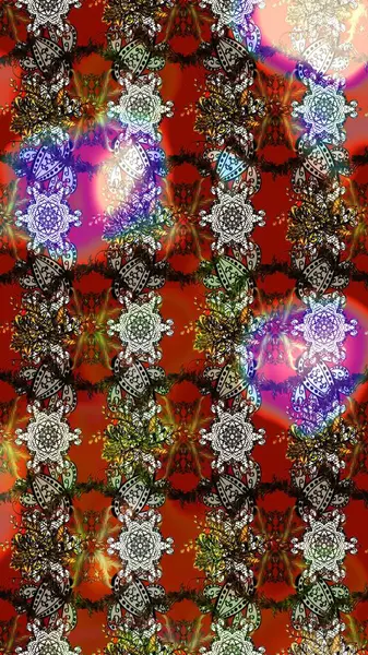 Raster çiçek izi. Raster Yumuşak kumaş deseni. Klasik taslak çizimi. Çiçek rengi eskiz deseni.