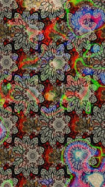 Raster deseni. Küçük çiçekte güzel bir desen var. Çiçek arkaplan. Doğa. - Gri çiçekler. Çiçek kolajı. Çiçek bileşimi.