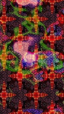 Çiçek arkaplanlı soyut zarafet eskiz deseni. Raster Güzel kumaş deseni.