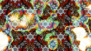 Yapraklı çizim şekli. Şirin, zarif çiçekler Raster illüstrasyonu. Poster ya da kapak için arka plan. Tekstil için figür. Davetiye ve kartpostal tasarımı için dekoratif çiçek unsurları.