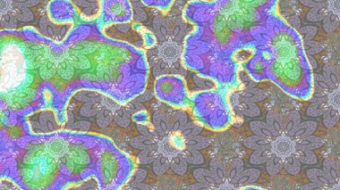 Küçük bir çiçekte eskiz deseni. Hoş bir çiçek geçmişi var. Güzel kumaş deseni. Raster illüstrasyonu.