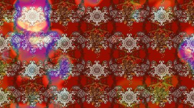 Çiçekli çiçek deseni, suluboya. Raster deseni. Küçük çiçekte güzel bir çiçek deseni..