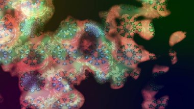 Çiçekli çiçek deseni, suluboya. Kahverengi renkli çiçekler. Renkli Bahar temalı eskiz kalıbı. Düz Çiçek Elementleri Tasarım Raster illüstrasyonu.