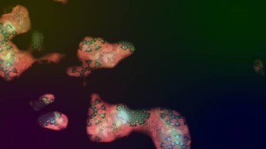 Çiçekli karalama şeklinde Raster çiçek deseni. Yumuşak, yaz çiçekli arka plan. Gri renkli çiçekler.