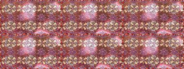 Küçük kahverengi ve pembe renkte oldukça eski bir besin torbası deseni, çiçekler. Millefleur 'lar. Tekstil, kumaş, kapaklar, duvar kağıtları, baskı, naylon, yapıştırma, örgü, dekupaj için çiçeksiz arkaplan.