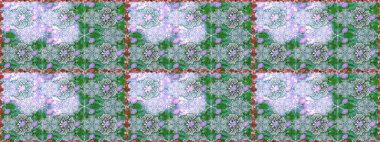 Çiçekli karalama şeklinde Raster çiçek deseni. Nazikçe, güzel çiçek arkaplanı. Tarafsız renklerde çiçekler.