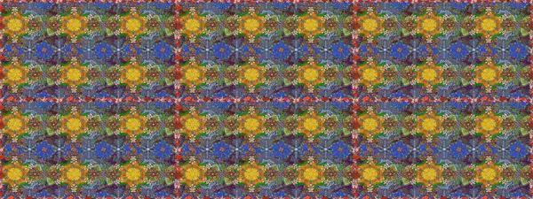 Kahverengi ve yeşil renklerde zarif çiçekli suluboya. Renkli Bahar Temalı Kusursuz Arkaplan. Düz Çiçek Elementleri Tasarımı. Raster illüstrasyonu.