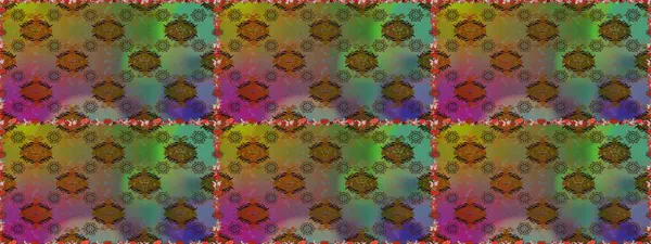 Şirin çiçek elementleri. Renkli Bahar Temalı Kusursuz Arkaplan. Kusursuz desenli, modaya uygun kumaş deseni. Raster illüstrasyonu. Düz Çiçek Elementleri Tasarımı.