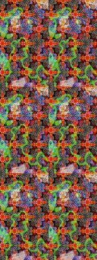 Raster. Güzel suluboya çiçekler, parlak resim ilham verici çiçek desenli eskiz arka plan.