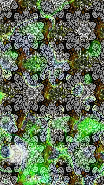 Raster deseni. Çiçek kolajı. Çiçek arkaplan. - Gri çiçekler. Küçük çiçekte güzel bir desen var. Çiçek kompozisyonu. Doğa.