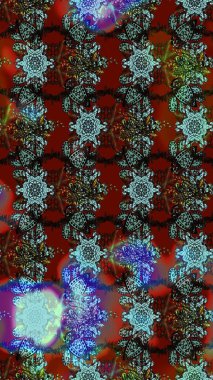 Şatafatlı bahar bahçesi dokusu. Flower eskiz arka planı. Çiçek deseni. Raster illüstrasyonu.