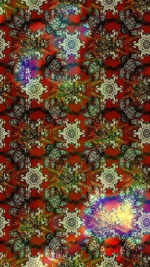 Kahverengi renkli çiçekler. Nazik, sevimli çiçek arkaplanı. Raster çiçek desenli ve çiçekli..