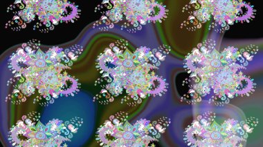 Güzel kumaş deseni. Çiçek arkaplan. Çizim raster deseni.