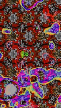 Gri renklerde bahar çiçekleri. Yaprak ve çiçeklerin suluboya resimleri, gri renkte çizimler. Raster illüstrasyonu.