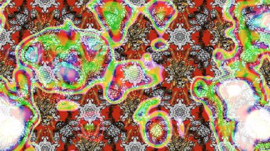 Eskiz Vintage Çiçek Deseni. Raster Kalça dokusu deseni.