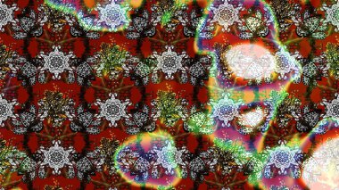 Çiçek deseni. Flower eskiz arka planı. Şatafatlı bahar bahçesi dokusu. Raster illüstrasyonu.