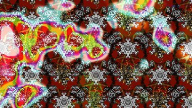 Şekil verilmiş çiçeklerle eskiz deseni. Süslü zentangle çizim dokusu, soyut çiçeklerle süslenmiş. Çiçek deseni duvar kağıdı, şablon dolguları ve web sayfası arkaplanı için kullanılabilir.