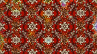 Küçük kahverengi çiçeklerdeki oldukça eski bir besin torbası deseni. Tekstil, kumaş, kapaklar, duvar kağıtları, baskı, paket, koleksiyon defteri, örgü, dekupaj için çiçek arkaplanı..