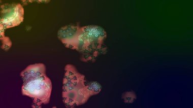 Raster illüstrasyonundaki çiçek desenli çizim. Güzel kumaş deseni. Renkli Bahar Teması eskiz kalıbı. Düz Çiçek Elementleri Tasarımı.