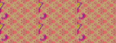 Soyut çiçek desensiz arkaplan. Küçük çiçekteki sevimli çiçek deseni. Raster deseni. Raster illüstrasyonu. Tarafsız ve pembe renklerde.