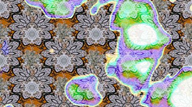 Küçük çiçekli basit bir çiçek çizimi. Gri renkli şirin çiçekler. Moda baskısı, albüm, ambalaj kağıdı ve duvar kağıdı için zarif dekoratif süslemeler. Raster illüstrasyonu.