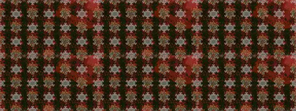 Çiçek grisi ve kahverengi, pürüzsüz desen. Raster çiçek izi. Klasik taslak çizimi.