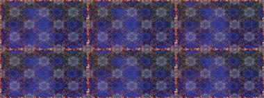 İşlemeli çiçekli, dikişsiz desen. Renkli grunge, soyut arkaplanı kolonya ve mavi çiçeklerle süslüyor. İzler, kumaş, duvar kağıtları, tekstil için raster dokusu.